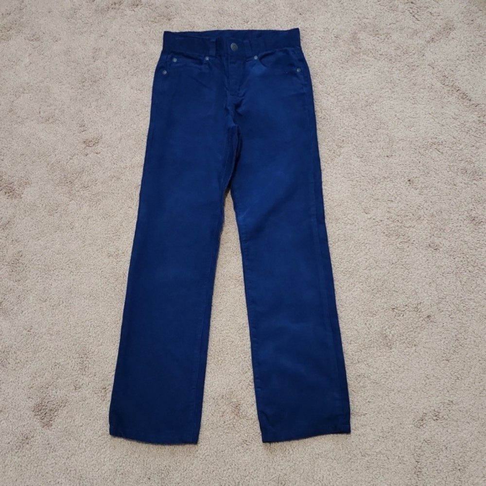 NWOT Janie & Jack Boys Corduroy Pants, Blue, Size 10